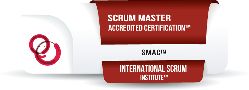 Scrum Master Accredited Certification badge