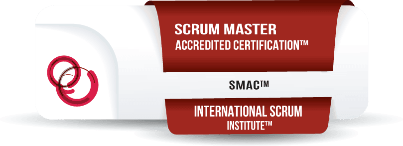 Scrum Master Accredited Certification badge